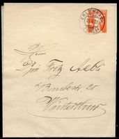 ERLENBACH 25.V.23       Streifband 5.Rp.