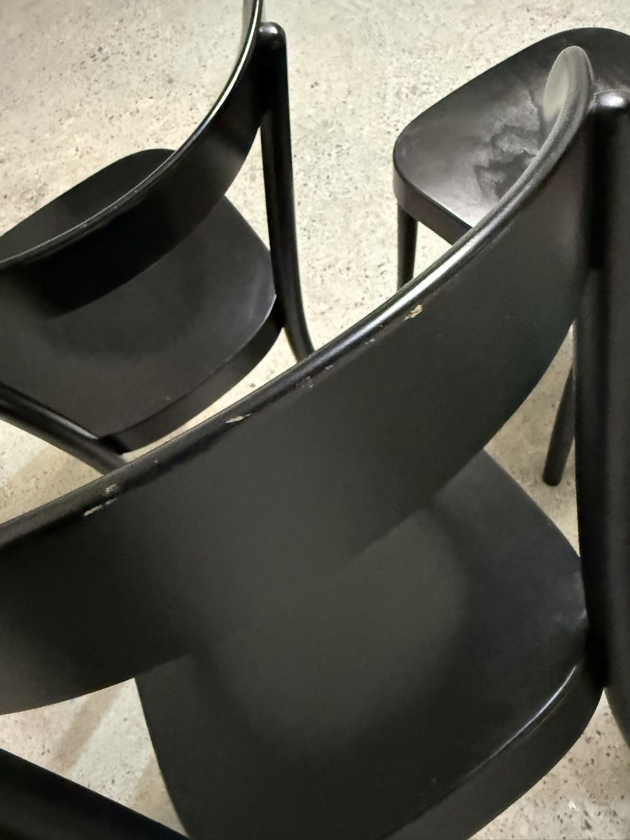Horgen Glarus Sedie: 4er Set Moser Stuhl von Horgenglarus – Usato da zürich venduto da PapaMoll86 7