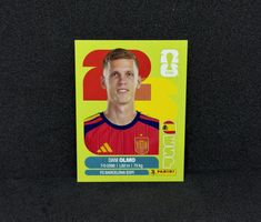 Dani Olmo Panini 2026 ESP16 Sticker RARE Espagne - ESP 16