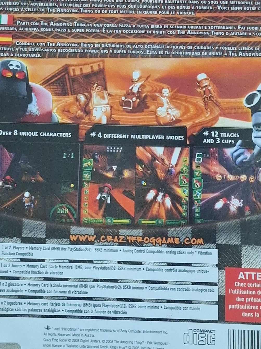 Sony Jeux: Jeu PS2 Crazy Frog Racer – D'occasion à Fiaugères par Fiaugeres1609 1
