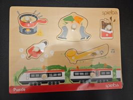 Neu - Spielba - Holzpuzzle Schweiz