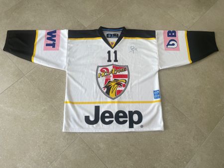 Maillot HC Ajoie #11 BARBERO avec autographe