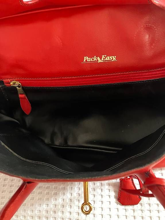 Borse da donna: Pack Easy Handtasche aus Echtleder -rot – Usato da Jenaz venduto da inf_zbx8 1