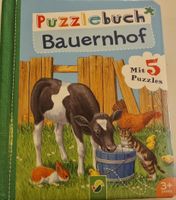 Puzzlespass für Kinder: Bauernhof Puzzlebuch mit 5 Puzzles
