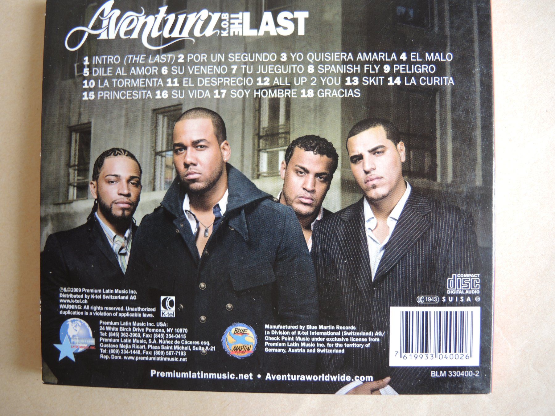 CD: CD Aventura K.O.B The Last – Usato da Rorschach venduto da maeck8 2