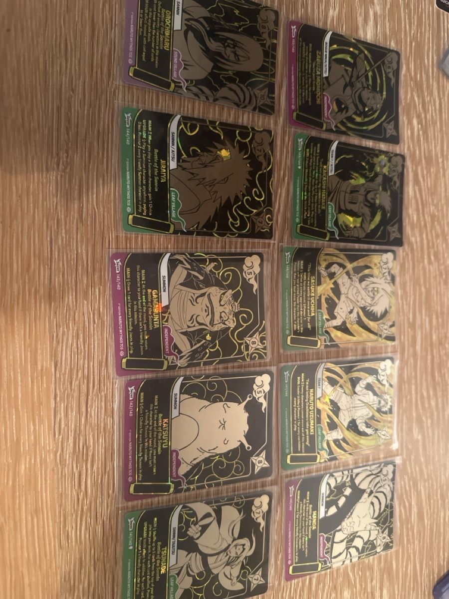 Cartes à collectionner: Naruto Mythos Full set secrets – Neuf (Voir description) à Villnachern par eli_5dxq