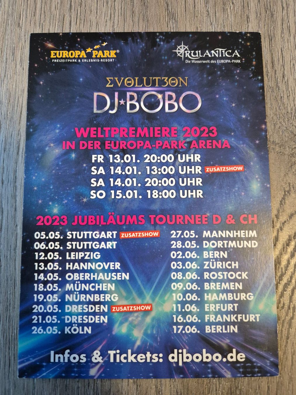 Autografi: Autogrammkarte DJ Bobo Originalunterschrift – Nuovo (secondo la descrizione) da Eglisau venduto da nicij79 1