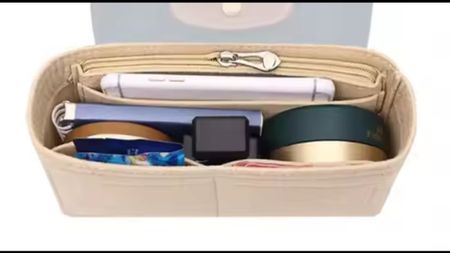Organizer sac with zipper - for Longchamp mini