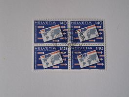 4er Block 140C Union postale universelle