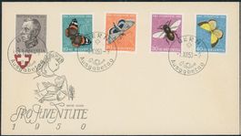 1950 - Pro Juventute - FDC ET • dt