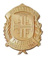 V270 - Abzeichen Unterstrass Fleissiger Turnbesuch 1943