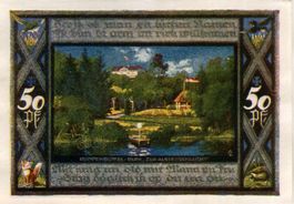 Notgeld "50 Pfennig. Poppenbüttel 1921"