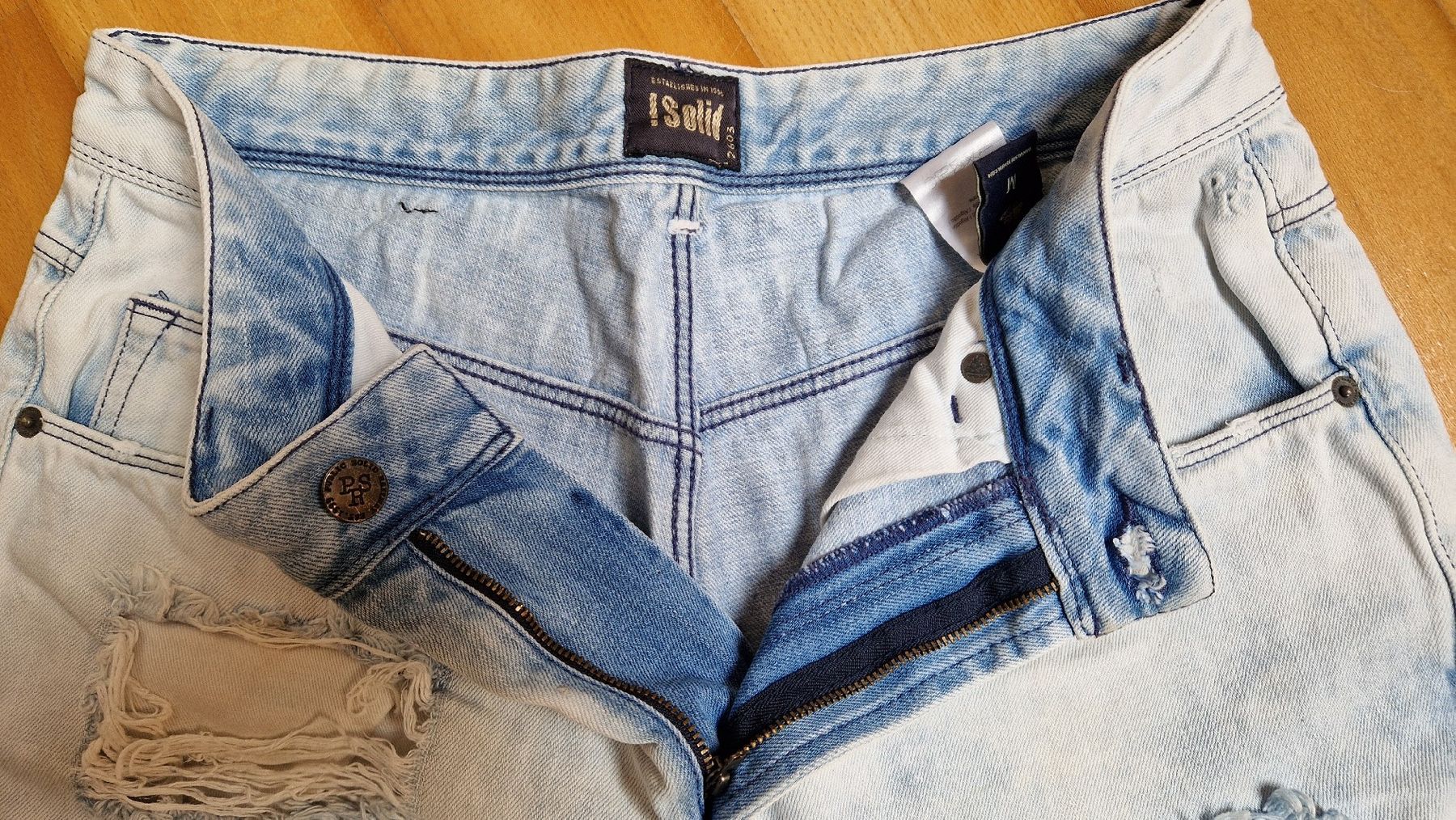 Pantaloni: Shorts von !Solid, bleach, 5 Pocket – Nuovo (secondo la descrizione) da Rickenbach LU venduto da esmarti 3
