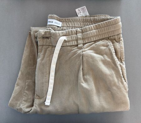 Mango Man Slim Linen Pants (31)