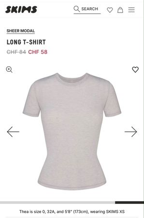 Skims Long T-Shirt
