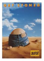 Rifle Jeans Skandalplakat "Get stoned" + Folgeplakat