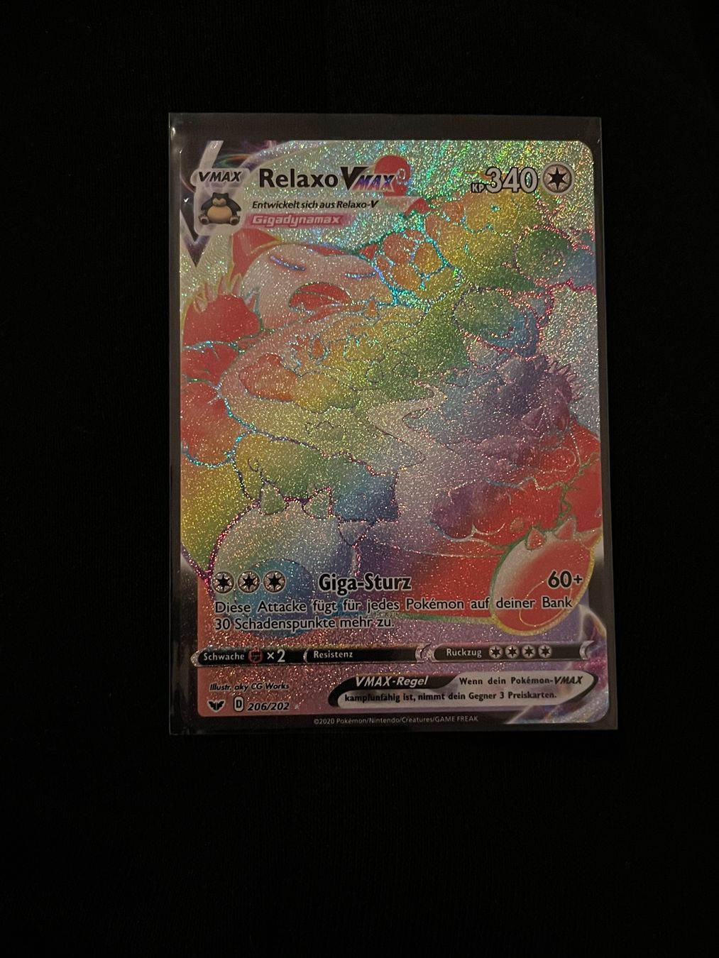 Pokémon Carte collezionabili: Pokémon - Relaxo VMAX 206/202 – Nuovo (secondo la descrizione) da Sirnach venduto da mar_2bxd