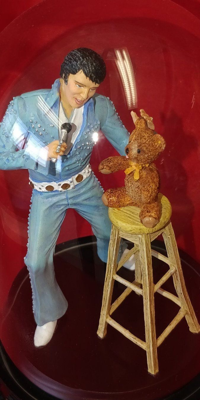 Statuette: ELVIS PRESLEY "TEDDY BEAR"  Figur (1999 EPE) – Nuovo (secondo la descrizione) da Baar venduto da STIFANI-SHOP 8