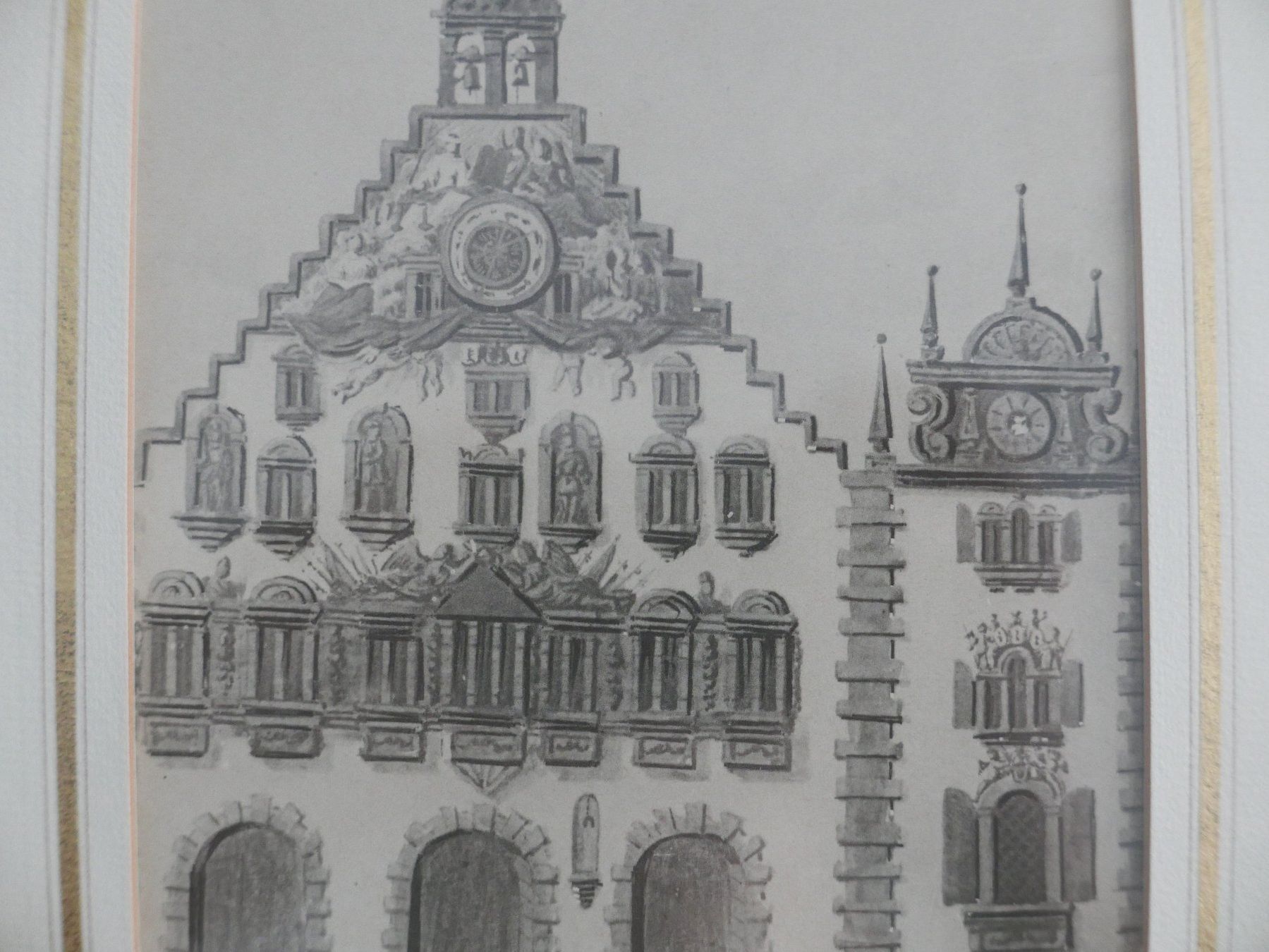 Poster & Bilder: BILD RATHAUS ST. GALLEN ANFANGS 18. JH. – Gebraucht aus Balgach von Zwischenraum 7