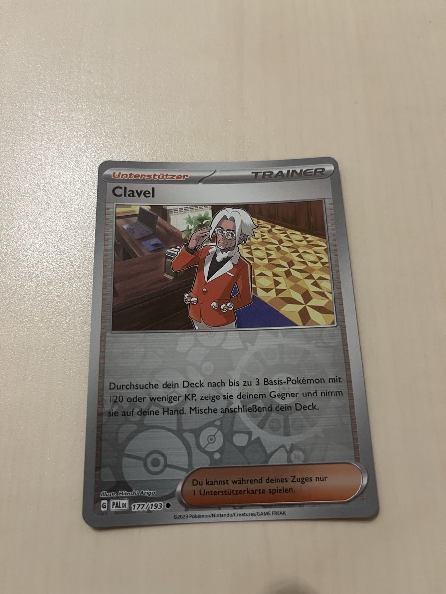 Pokémon Carte collezionabili: Clavel PAL 177 Reverse Holo DE – Nuovo (secondo la descrizione) da Aarburg venduto da Barnetta07