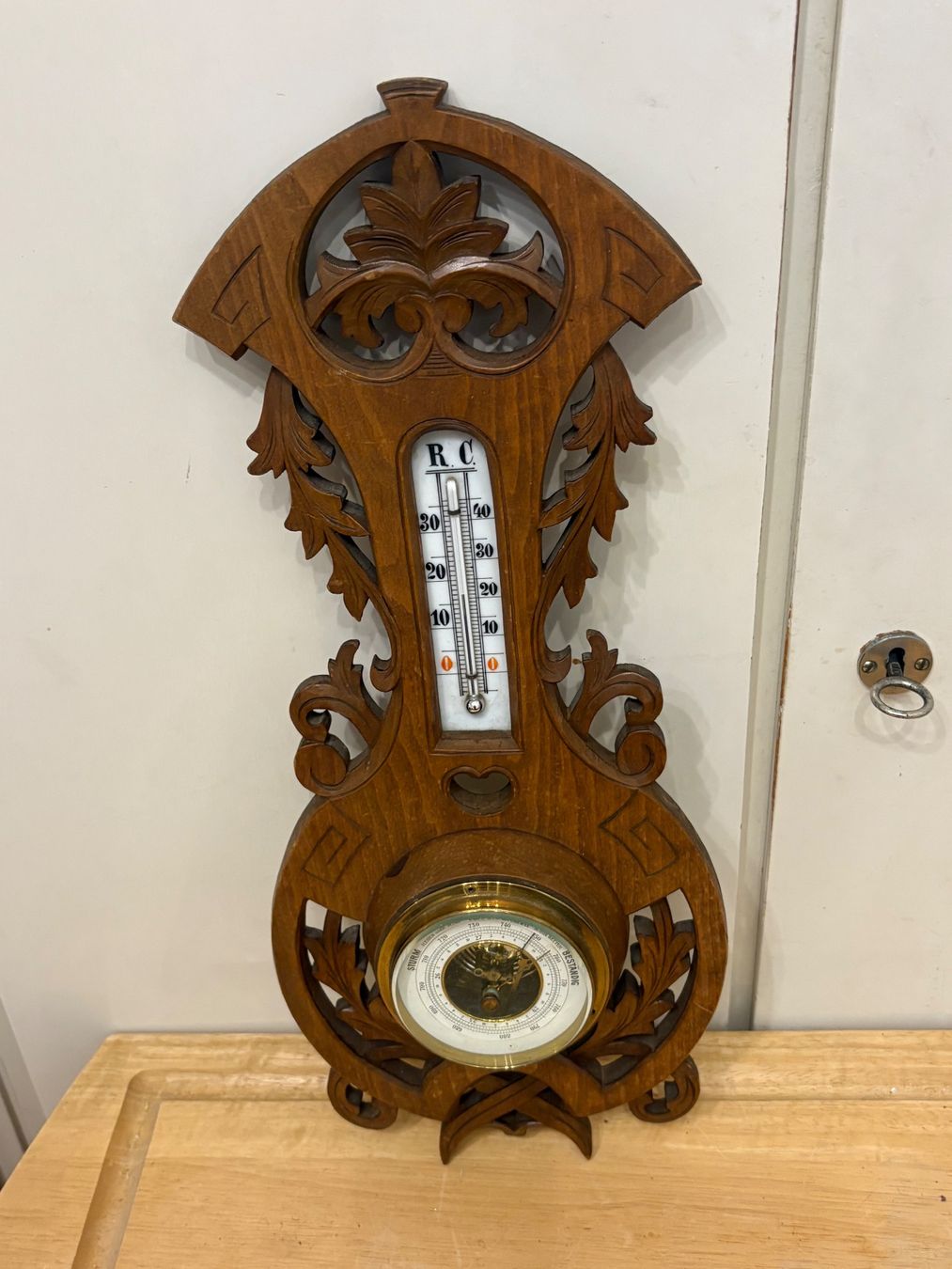Altro per la casa: Antikes Thermometer Barometer Jugendstil – Nuovo (secondo la descrizione) da Frick venduto da Rukki