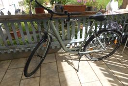 Damenvelo grünsilber - Fahrrad Simply von Landi