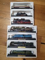 Lot 7 locomotives miniatures train collection