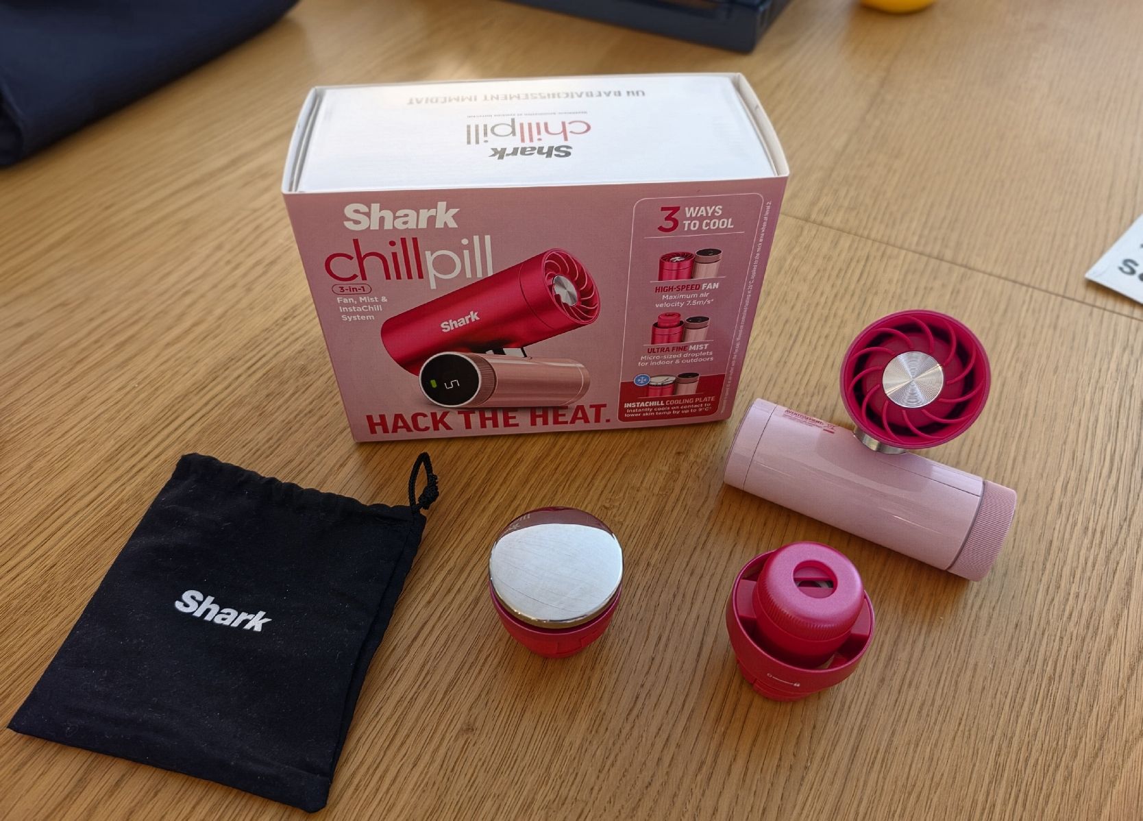 Ventilatori: Shark chillpill Fan, Mist & InstaChill System – Nuovo (secondo la descrizione) da Rotkreuz venduto da Bibi2405