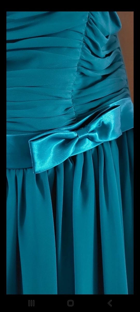 Vestiti: Vestito elegante lungo turchese – Usato da Vezia venduto da Ivan-Cincio 2