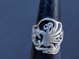 MEGA RING 925 SILBER