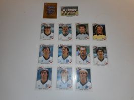 Panini Album Mexiko 86/1986 13 Sticker/Wappen England