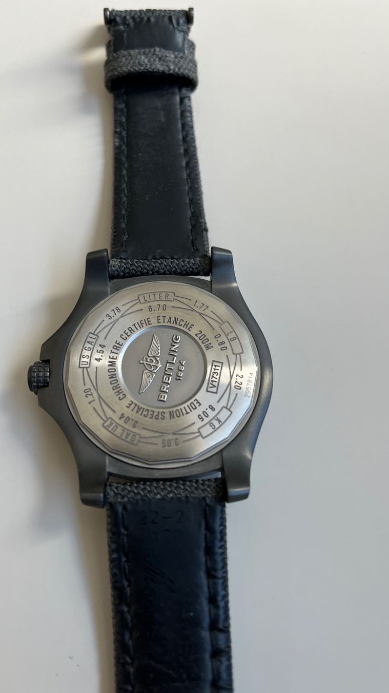 Breitling Montres: Breitling Avenger Blackbird 44 – D'occasion à Oberweningen par Lake1980 4