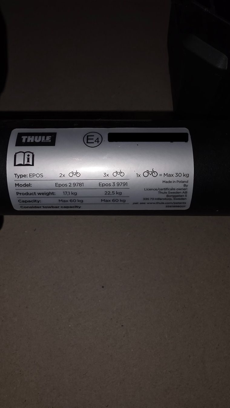 Thule Remorques: Thule Epos 2 Veloträger – Neuf (Voir description) à Hergiswil LU par Pato31 5