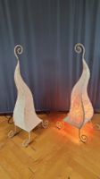 2 Stand-Lampen - marokanische Tuchlampen