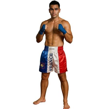 FIGHTERS - Muay Thai Shorts Frankreich / Small bis XL