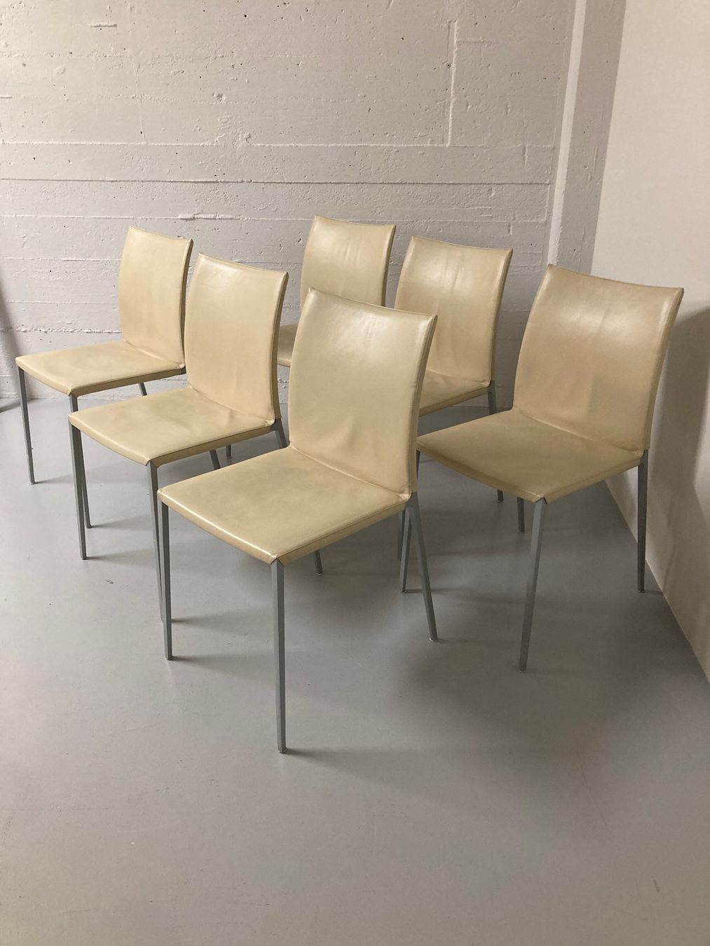 Zanotta Sedie: 6er Set Stühle "Lia" von Zanotta – Usato da Zürich venduto da moebelzuerich 1