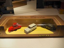 Set Retro Citroen - 2CV, Ami 6, Traction - Solido