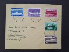 Beleg von Amsterdam nach Schaffhausen