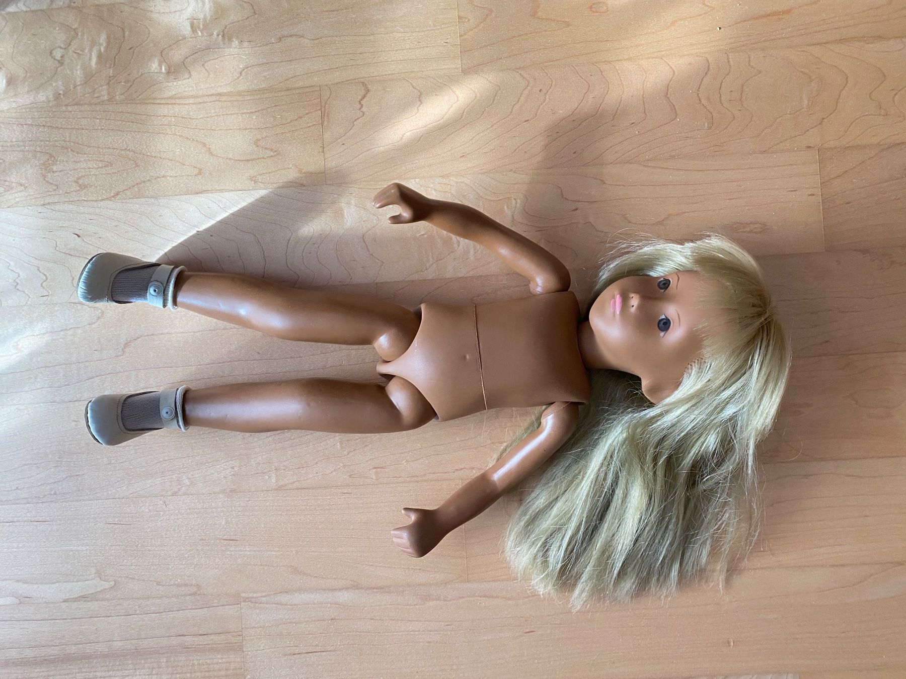 Puppen: Blondes Sasha-Schulmädchen 60er Jahre – Gebraucht aus Winterthur von Sunshineandrain 1