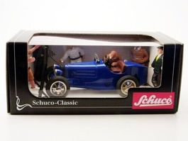 Schuco 1744 Bugatti mit Figuren Top Ware zu TOP Preis "NEU"