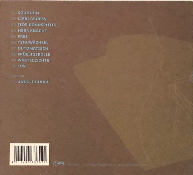 CDs: Stefan Kohler feat. Daniel Schneider - Schrobschr – Gebraucht aus Grüningen von azulverde 1