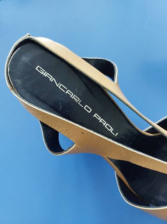 Damenschuhe: Beige Leder Sommerpumps von Giancarlo Proli – Gebraucht aus Luzern von was_d7mx 1