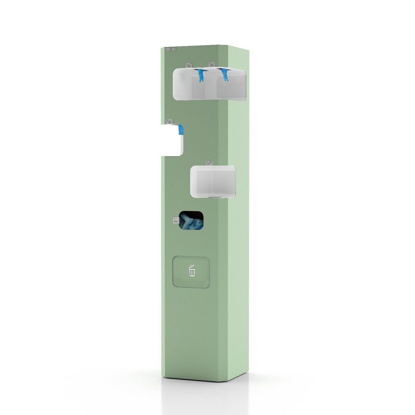 Pulizia & Igiene: Handschuh Servietten Desinfektions Spender Hygienestation – Nuovo e nell'imballaggio originale da Wallenwil venduto da toesstal-vertrieb 2
