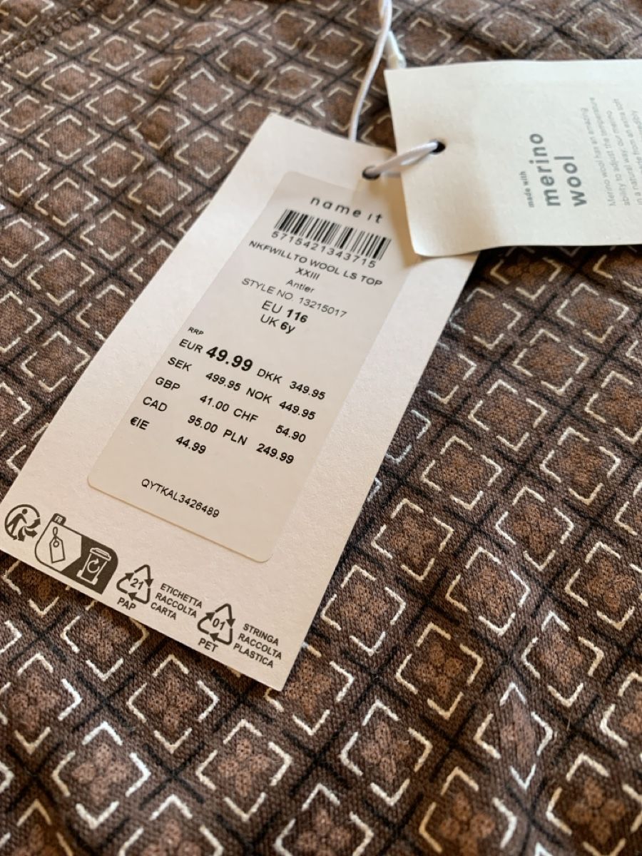 Pulls et sweat-shirts: Neuer Merino Pullover gr. 116 – Neuf avec emballage d'origine à Attelwil par TaraLee 1