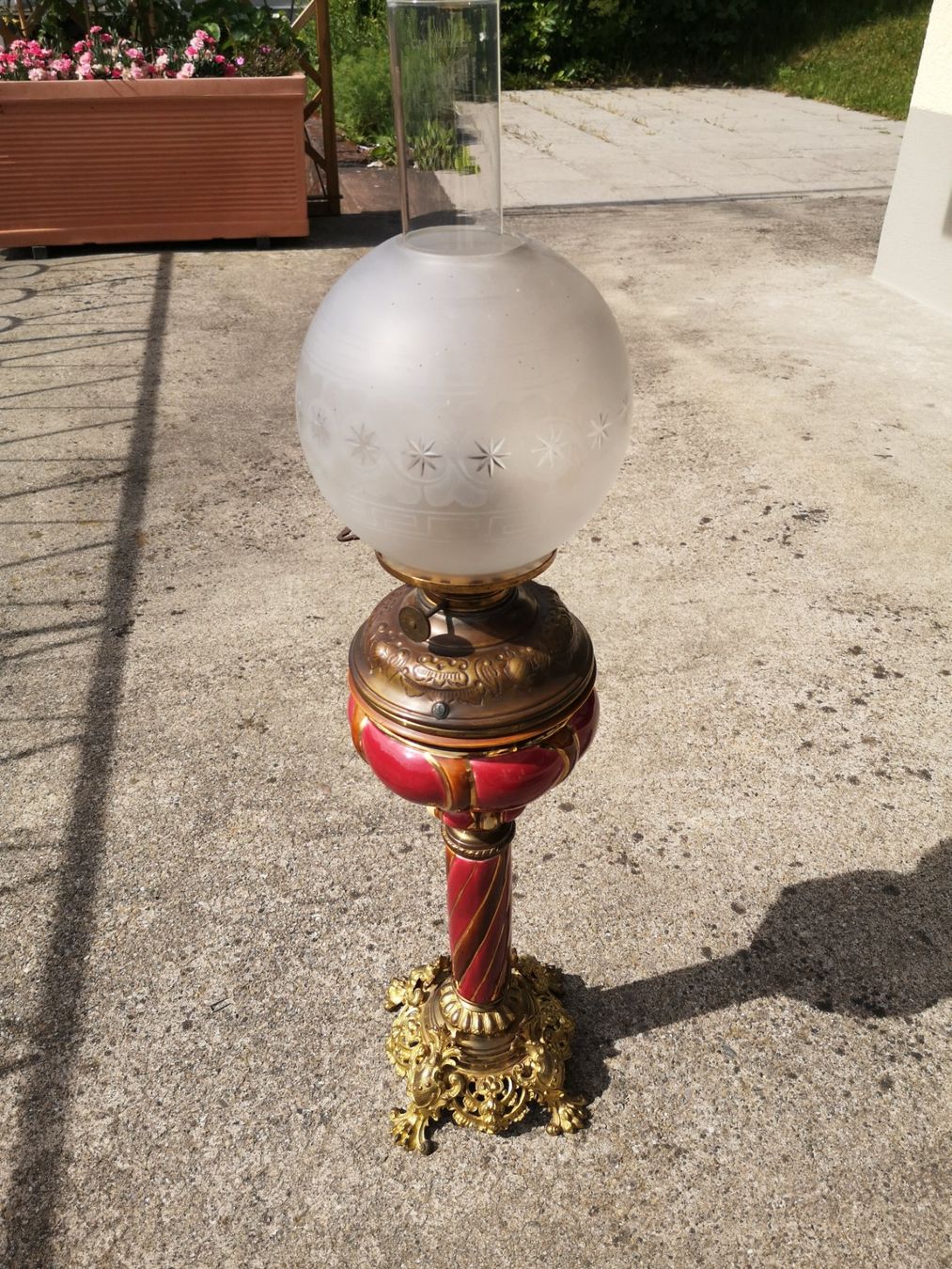 Lampes: Petroleumlampe – D'occasion à Beringen par ubu_6xz8