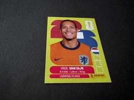 Panini FIFA Fussball WM 2026 Sticker Virgil van Dijk Ned 3