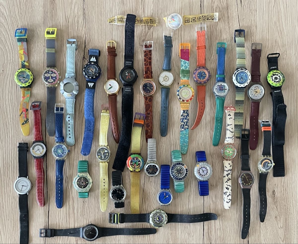Swatch Orologi: LOT SWATCH ARMBANDUHREN – Difettoso da Plons venduto da wartauchris