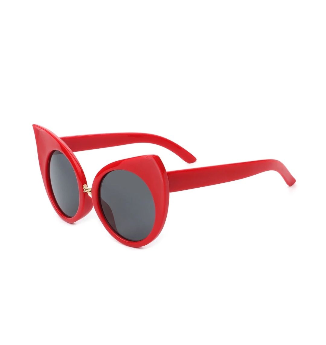 Occhiali & Lenti: Sonnenbrille rot Cat Eye – Nuovo (secondo la descrizione) da Zürich venduto da norhai 2