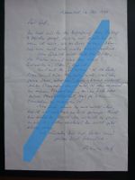 Sibylle Neff Malerin Appenzell Handgeschriebene Briefe