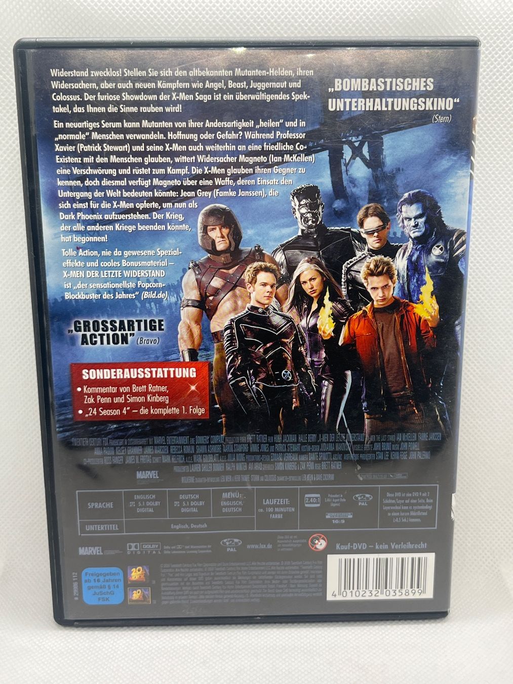 Tutti i DVDs: X-Men: Der letzte Widerstand DVD – Usato da Hinterkappelen venduto da Kim1992 1